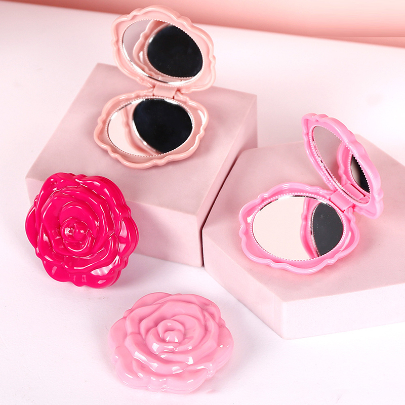 Beauty Rose Makeup - (BF06) 1PC Draagbare Retro Rose Flower
