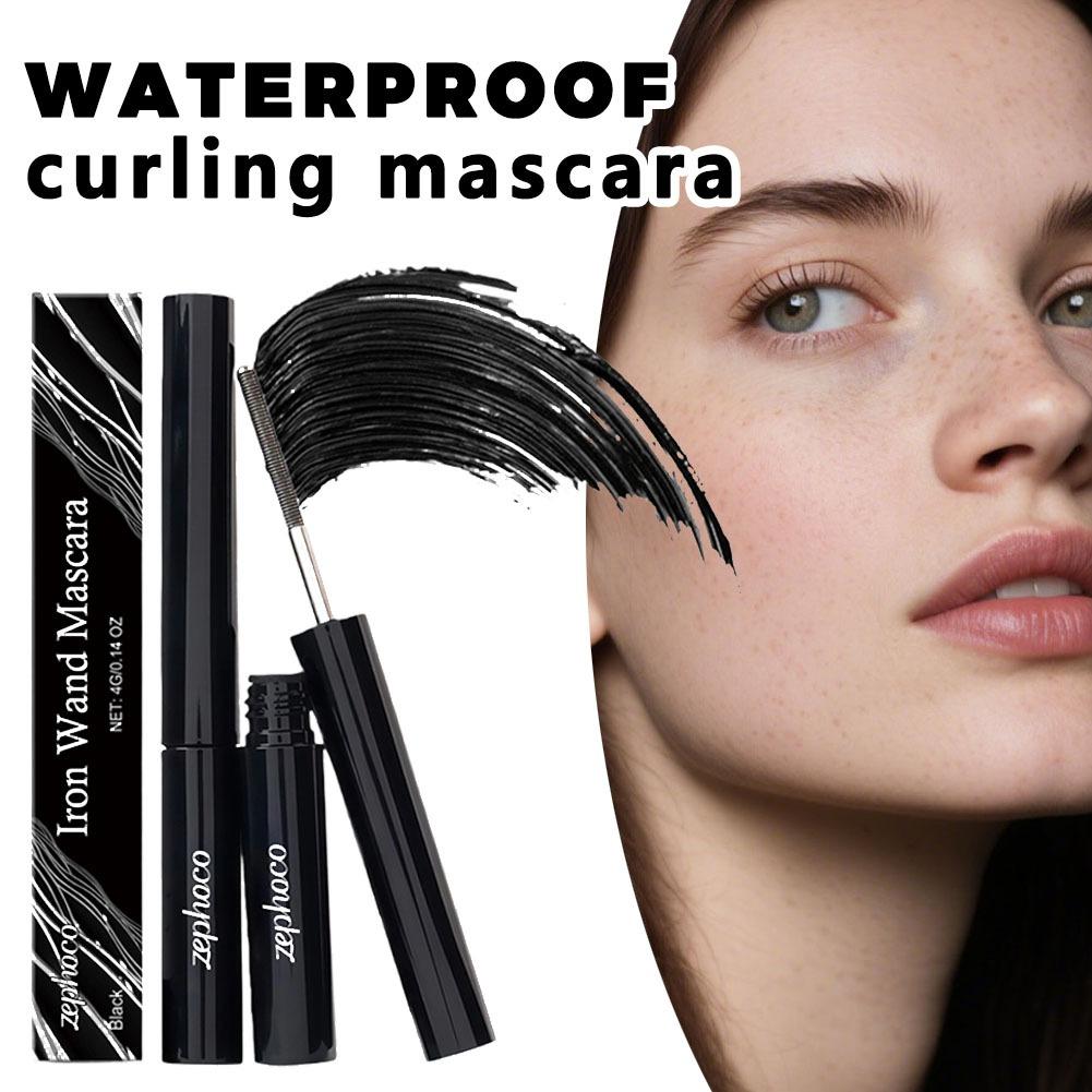Waterproof Mascara Wand - 4g Verlengende 3D Natuurlijke Zwartbruine Iron