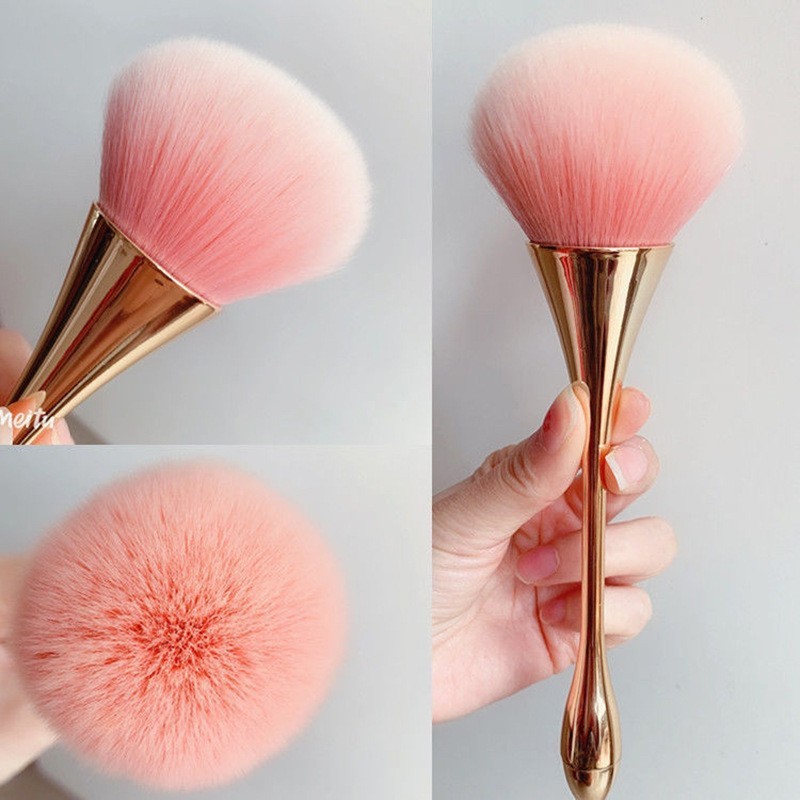 Beauty Rose Makeup - Rose Gold Powder Blush Make-upborstels Professionele