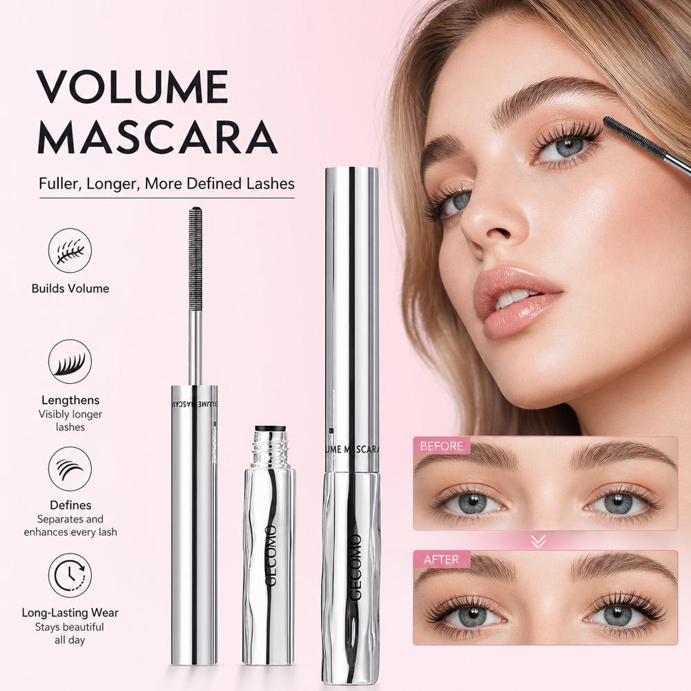 Waterproof Mascara Wand - Langdurige krulmascara, waterdicht en zweetbestendig, scheidt