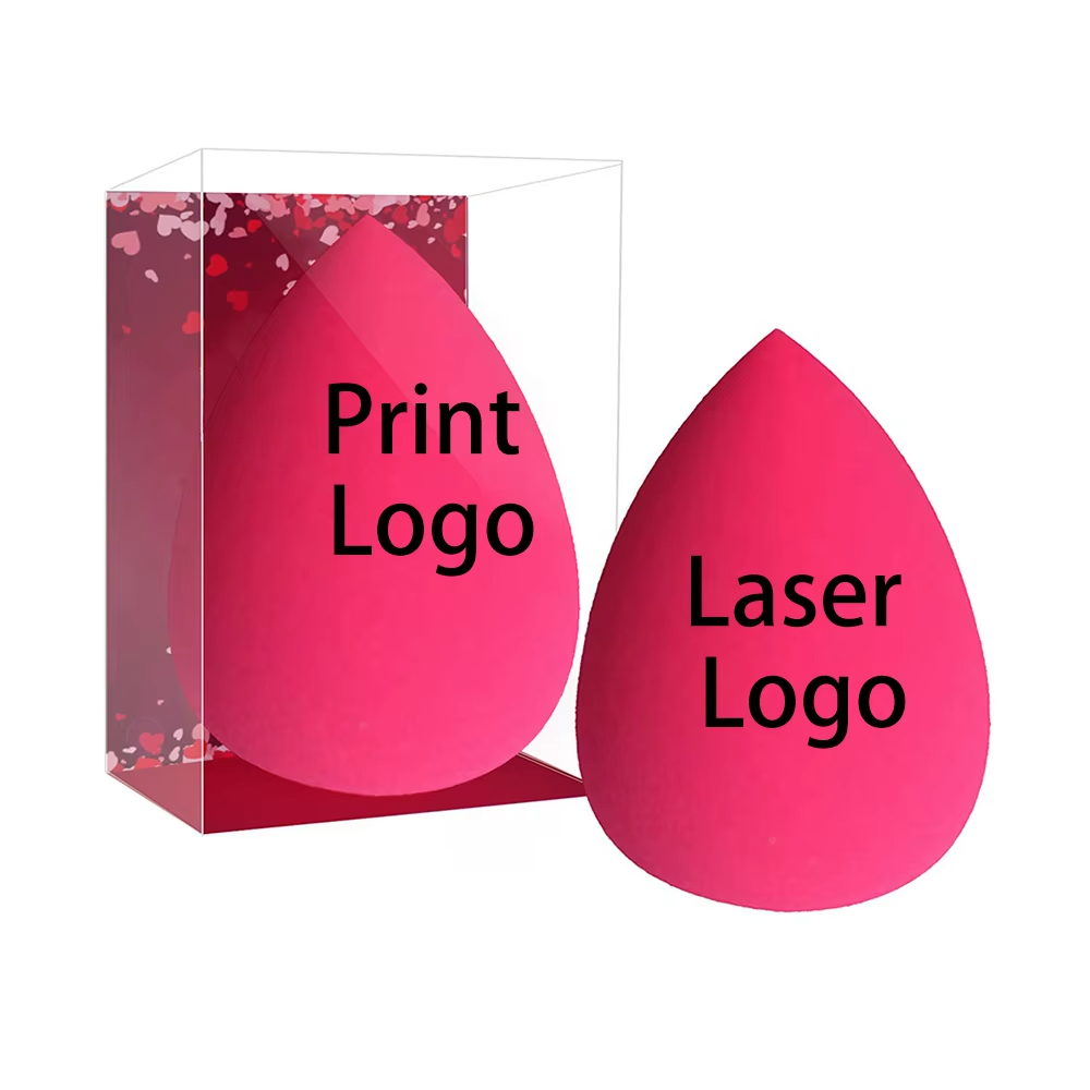 Beauty Rose Makeup - 50 stuks aangepast logo schoonheid roze