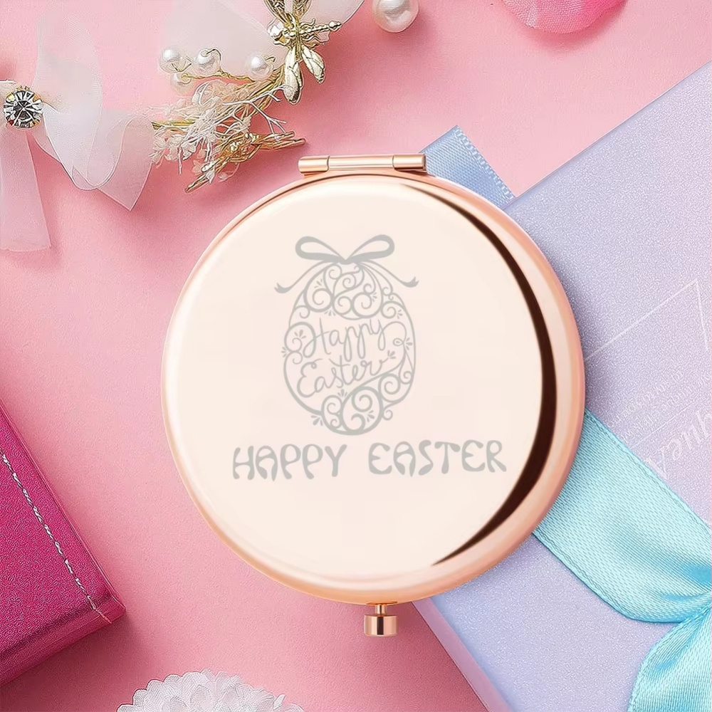 Beauty Makeup Names - Gepersonaliseerde mooie paaseieren spiegel met aangepaste
