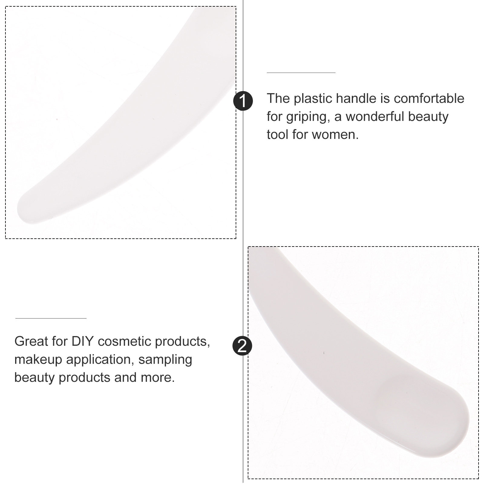 50 Stuks Spatel Lepel Facial V - Beauty Makeup Tools recensie en prijs