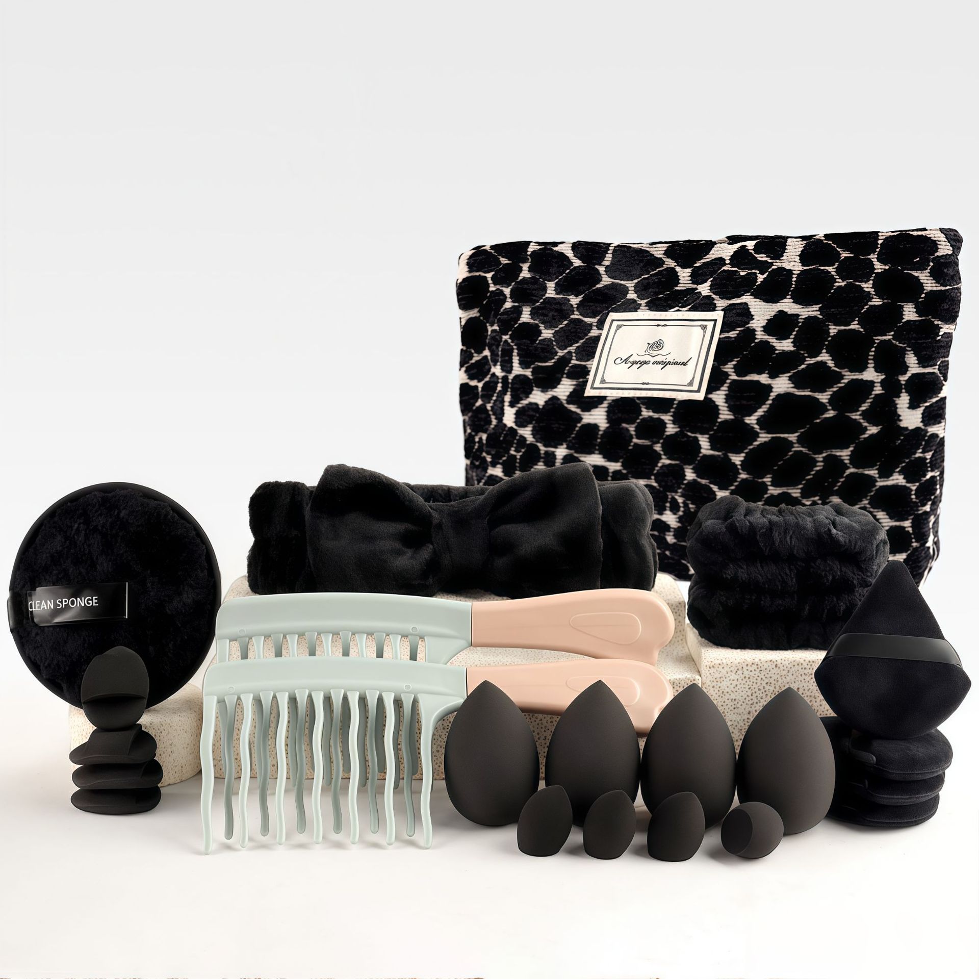 Make-up kwastenset, chique geu - Beauty Makeup Tools recensie en prijs