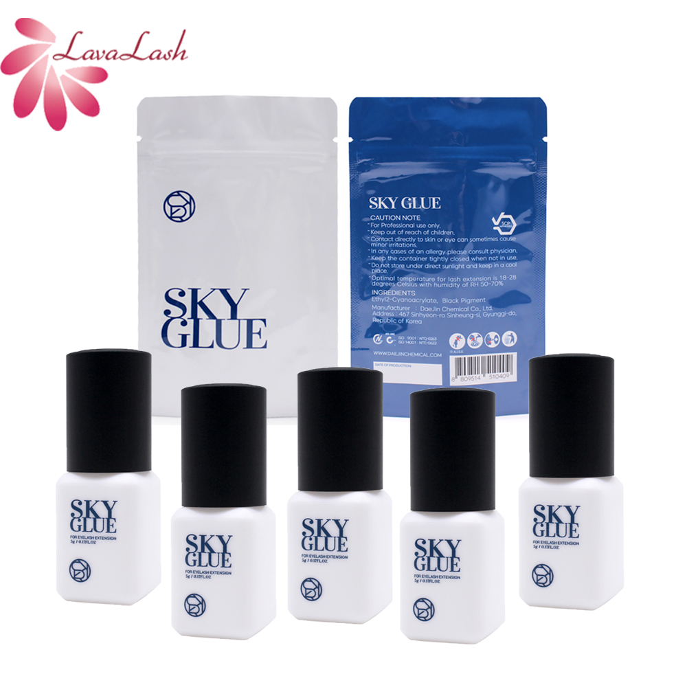 5 Flessen Sky Lijm S Plus Type - Makeup Plus Beauty recensie en prijs