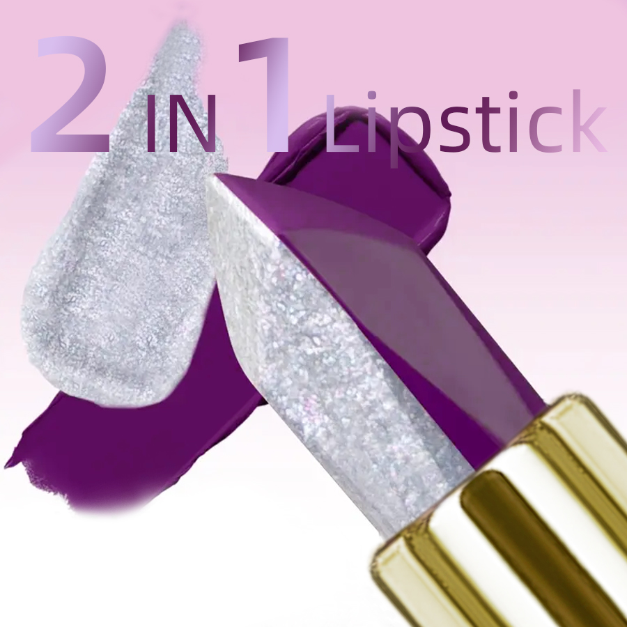 1PC Paars Glitter Tweekleurige - Beauty Rose Makeup recensie en prijs