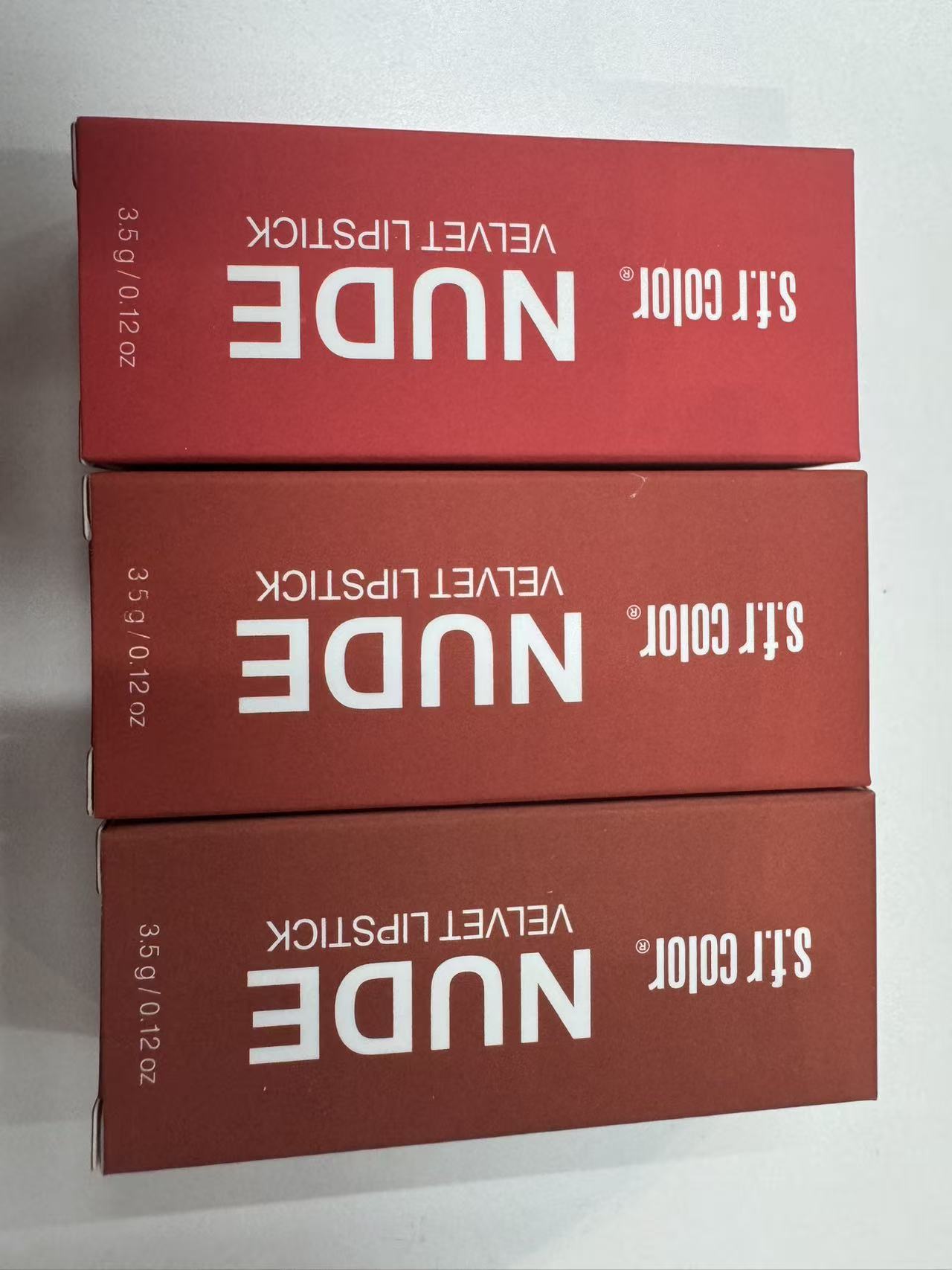 NUDE Velvet Matte Lipstick Box - Beauty Rose Makeup recensie en prijs
