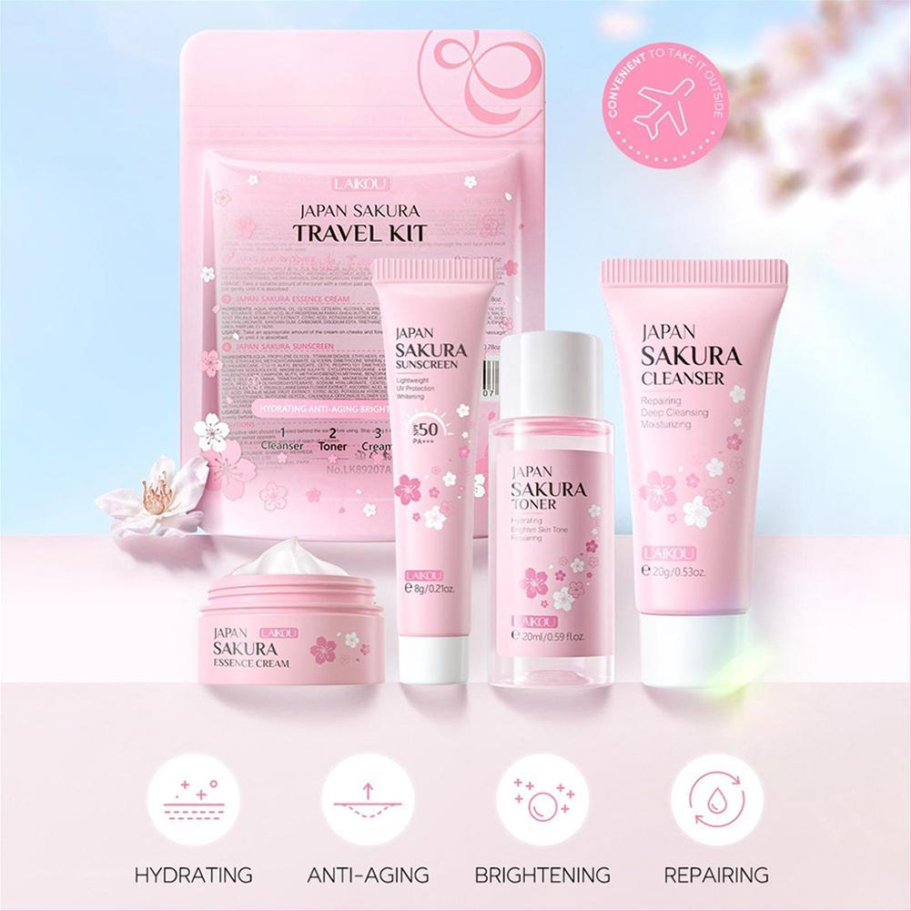 Sakura Huidverzorging Set gezi - Beauty And Makeup recensie en prijs